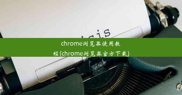 chrome浏览器使用教程(chrome浏览器官方下载)