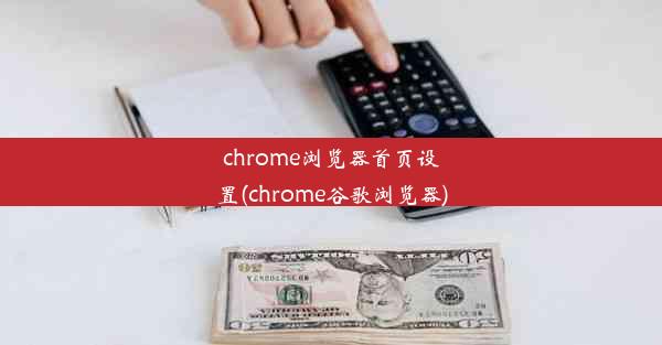 chrome浏览器首页设置(chrome谷歌浏览器)