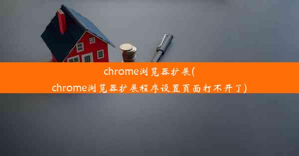 chrome浏览器扩展(chrome浏览器扩展程序设置页面打不开了)