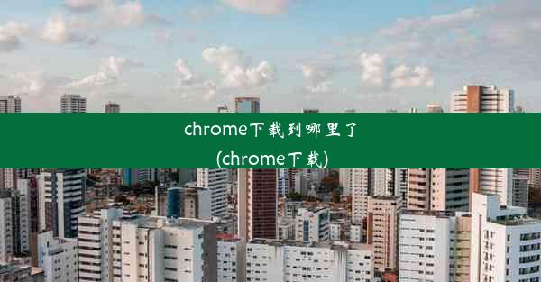 chrome下载到哪里了(chrome下载)