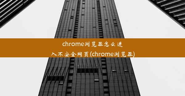 chrome浏览器怎么进入不安全网页(chrome浏览器)