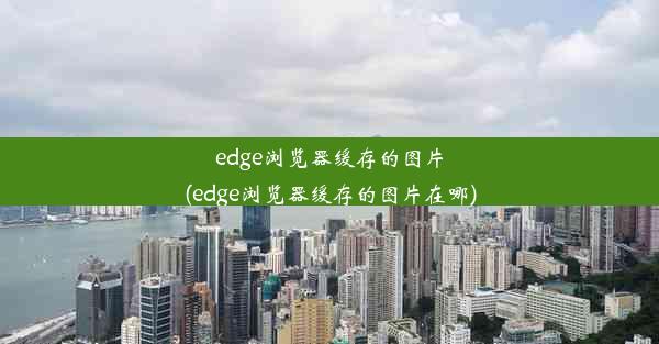 edge浏览器缓存的图片(edge浏览器缓存的图片在哪)