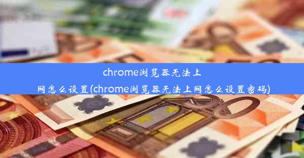 chrome浏览器无法上网怎么设置(chrome浏览器无法上网怎么设置密码)