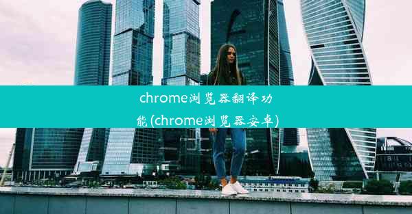 chrome浏览器翻译功能(chrome浏览器安卓)