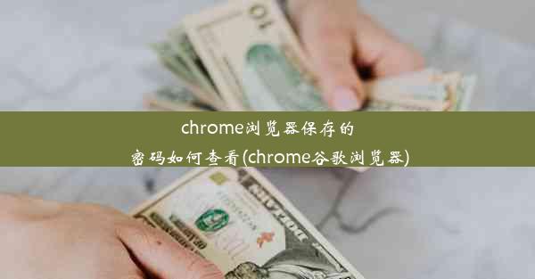 chrome浏览器保存的密码如何查看(chrome谷歌浏览器)