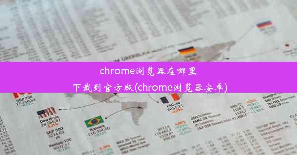 chrome浏览器在哪里下载到官方版(chrome浏览器安卓)