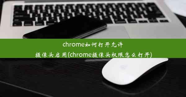 chrome如何打开允许摄像头启用(chrome摄像头权限怎么打开)