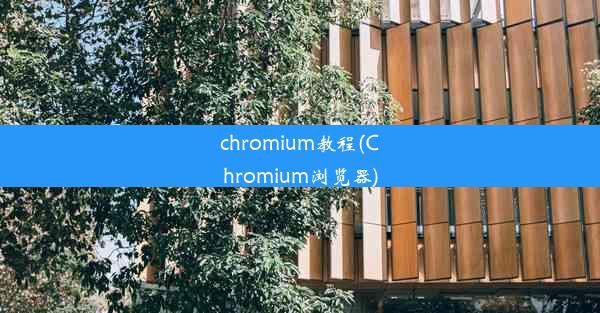 chromium教程(Chromium浏览器)