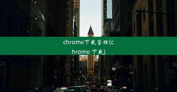 chrome下载管理(chrome 下载)