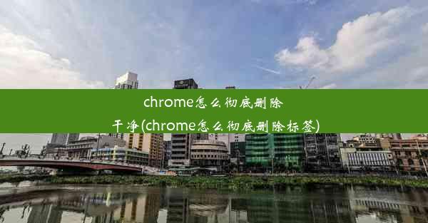 chrome怎么彻底删除干净(chrome怎么彻底删除标签)