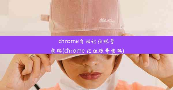 chrome自动记住账号密码(chrome 记住账号密码)