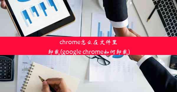 chrome怎么在文件里卸载(google chrome如何卸载)