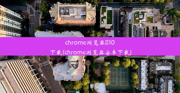 chrome浏览器810下载(chrome浏览器安卓下载)