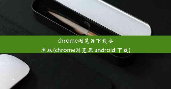 chrome浏览器下载安卓版(chrome浏览器 android 下载)