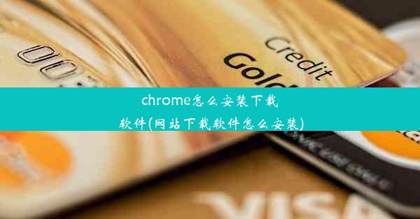 chrome怎么安装下载软件(网站下载软件怎么安装)