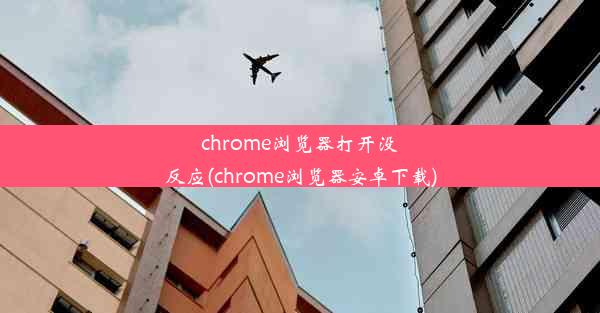 chrome浏览器打开没反应(chrome浏览器安卓下载)